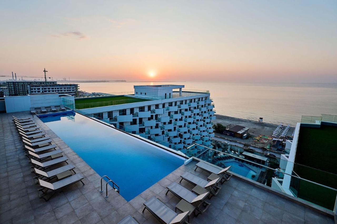 Newvision Apartment In Infinity Beach Resort - Parking Mamaia Dış mekan fotoğraf