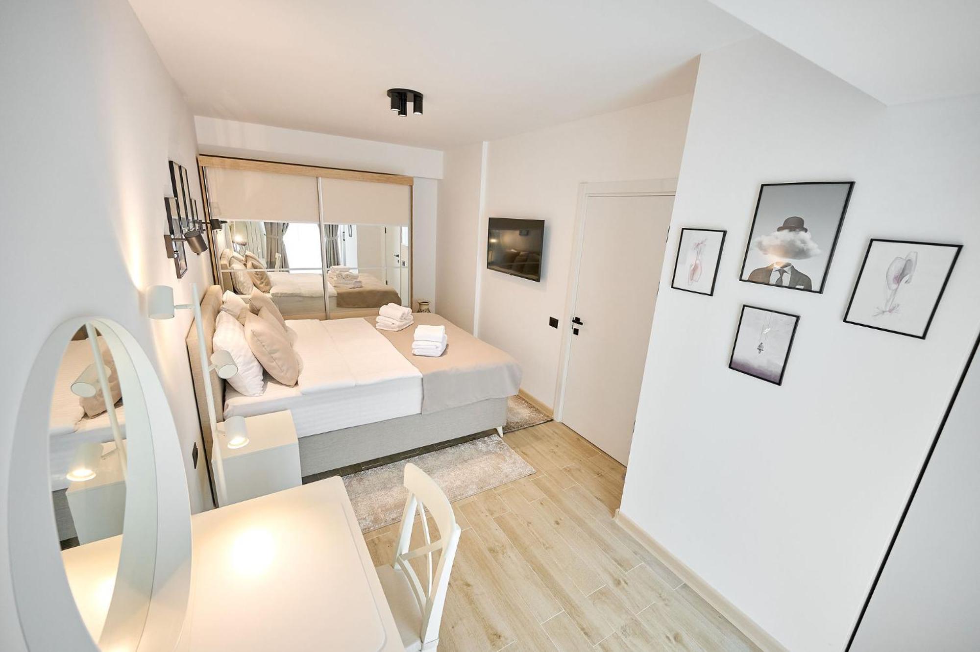 Newvision Apartment In Infinity Beach Resort - Parking Mamaia Dış mekan fotoğraf