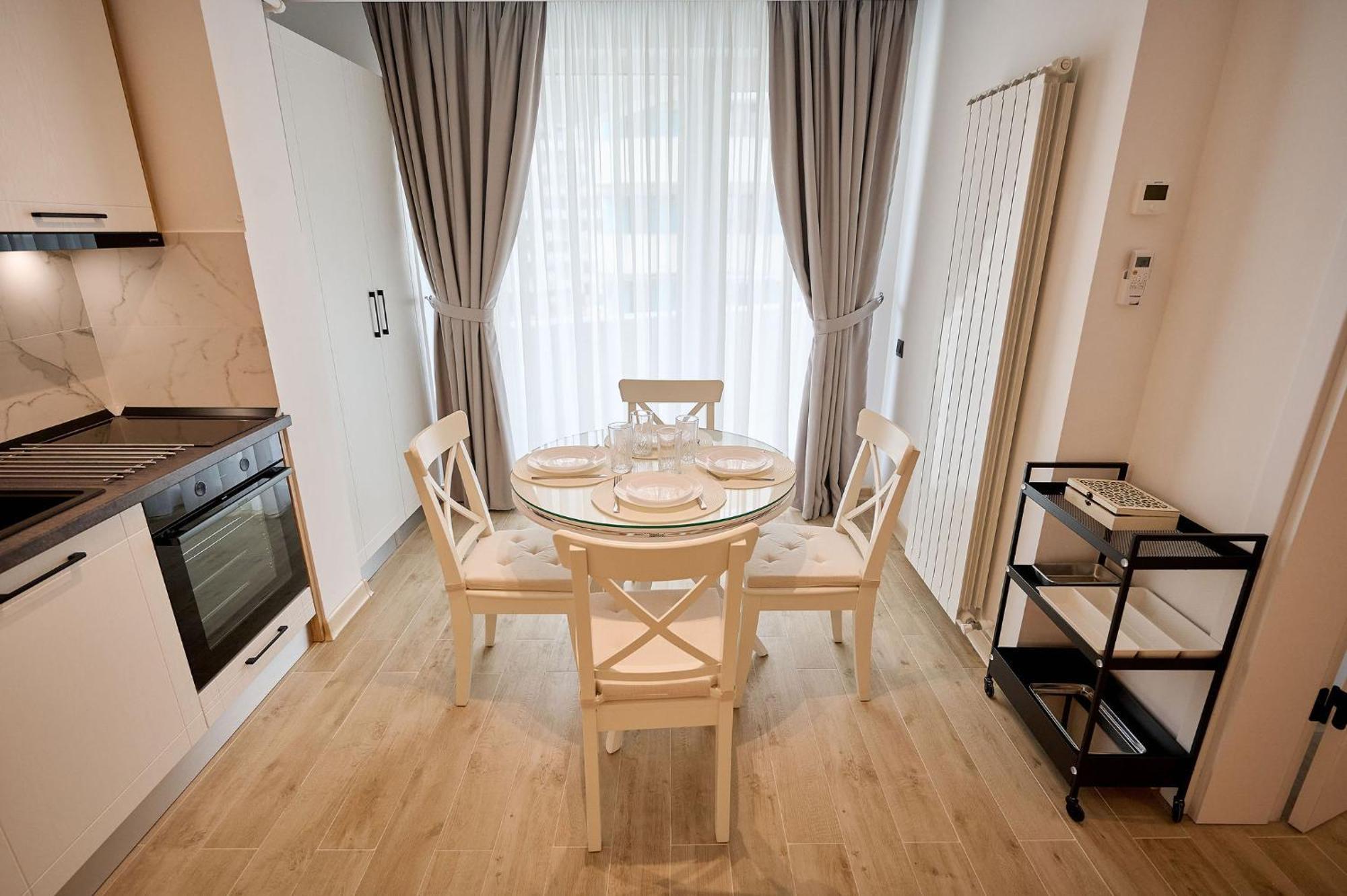 Newvision Apartment In Infinity Beach Resort - Parking Mamaia Dış mekan fotoğraf